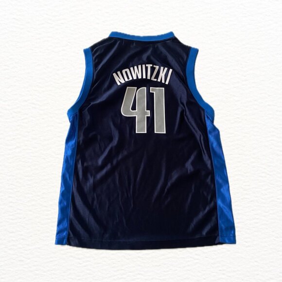 DALLAS MAVERICKS - Dirk Nowitzki #41 Jersey - Youth L (14-16) - Picture 2 of 3